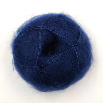 Mohair Brushed Lace &ndash;  3018 Dark Deep Blue