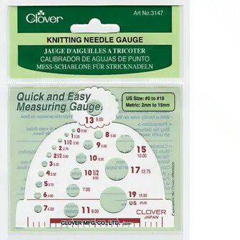 Clover Muts - naaldenmeter / gauge checker 