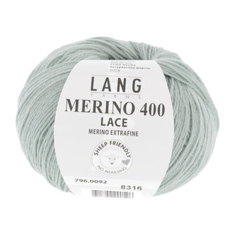 Lang Yarns Merino 400 Lace  - 092 Alo&euml; Vera