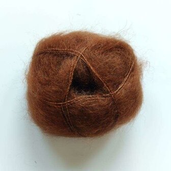 Mohair Brushed Lace &ndash;  3040 Walnut