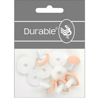 Dieren neusje - 12 mm zalmroze Durable