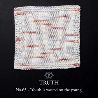 Simy&#039;s Truth Sock, 65 Youth is wasted on the young