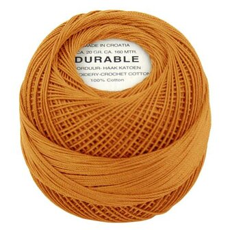 Durable,  borduur- haakkatoen - Kleur 1032 Goudbruin