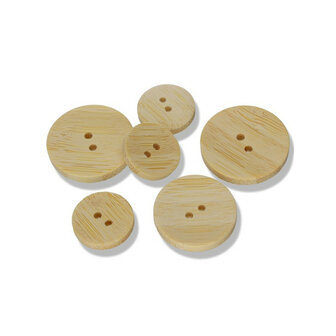 Knoop Bamboo - 15mm Naturel (23002)