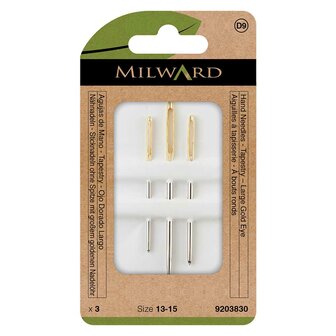 Milward Maasnaald met gouden oog, 3 stuks