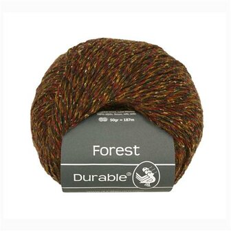 Durable Forest - Brown/Red/Beige 4010