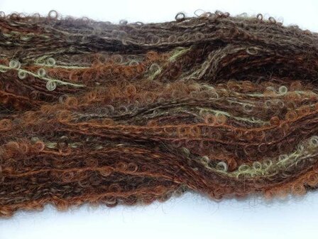 Mohair Boucle Multicolours - 1029 Chocolate Mix