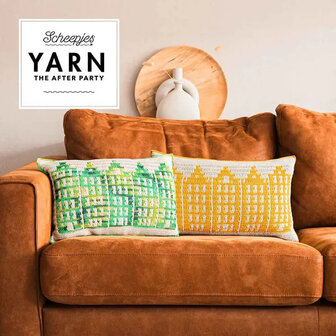 YARN The After Party 58 Chroma Canal Houses Cushion UK