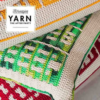 YARN The After Party 58 Chroma Canal Houses Cushion UK