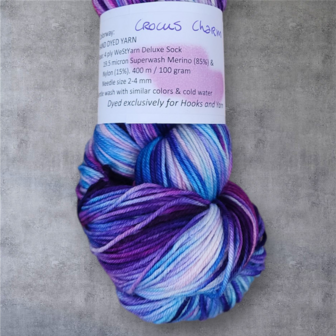 WeStYarn Deluxe Sock- Crocus Charm