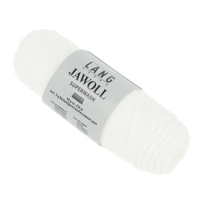 Lang Yarns Jawoll – 001 White