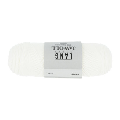 Lang Yarns Jawoll – 001 White