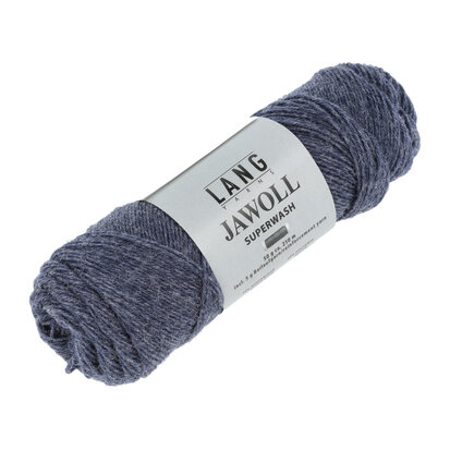 Lang Yarns Jawoll  069 Blue Melange