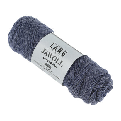 Lang Yarns Jawoll  069 Blue Melange