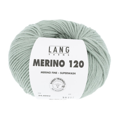 Lang Yarns Merino 120 - 092 Sagelite 