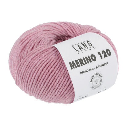 Lang Yarns Merino 120 - 348 Rose Melange