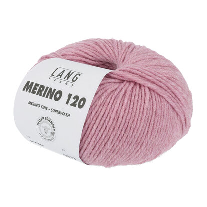 Lang Yarns Merino 120 - 348 Rose Melange