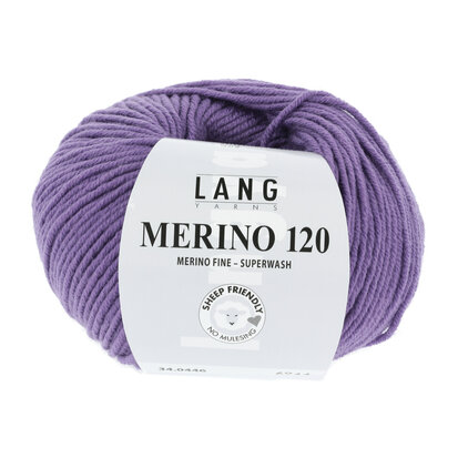 Lang Yarns Merino 120 - 446 Lila