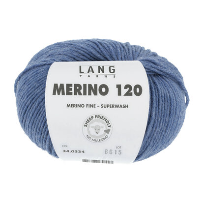 Lang Yarns Merino 120 - 334 Jeans