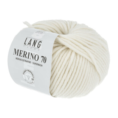 Lang Yarns Merino 70 - 094 Ecru