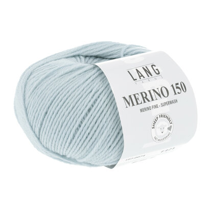 Lang Yarns Merino 150 - 074 Iceblue