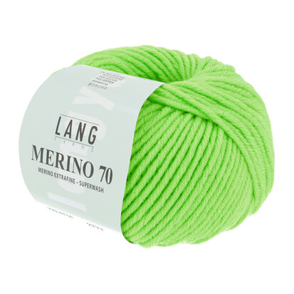 Lang Yarns Merino 70 - 116 Neon Groen