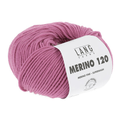 Lang Yarns Merino 120 - 085 Pink