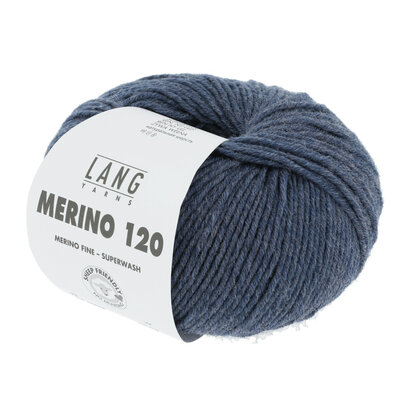 Lang Yarns Merino 150 - 234 Denimblauw