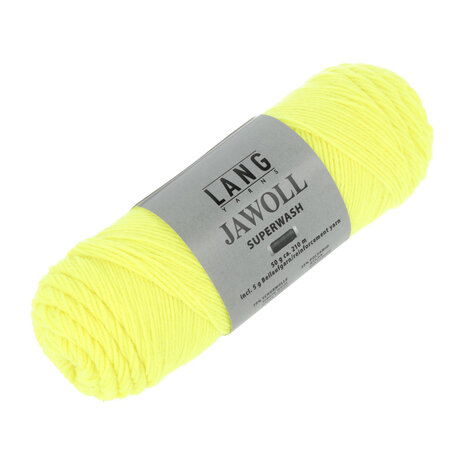 Lang Yarns Jawoll – 313 Neon Yellow