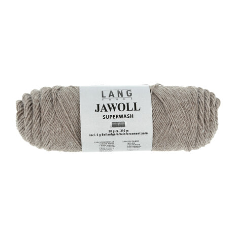 Lang Yarns Jawoll – 045 Light brown melange 