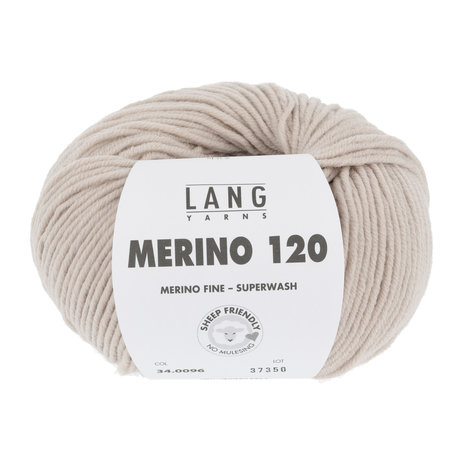 Lang Yarns Merino 120 - 096 Beige