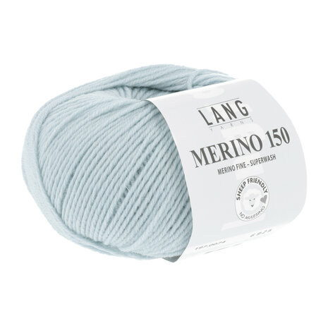 Lang Yarns Merino 150 - 074 Iceblue