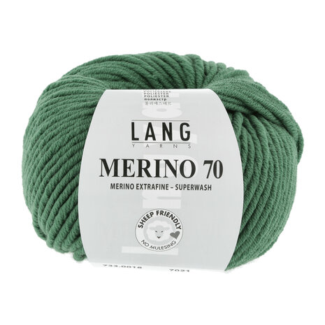 Lang Yarns Merino 70 - 018 Grass