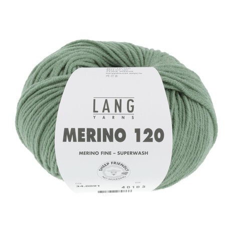 Lang Yarns Merino 120 - 091 Pine