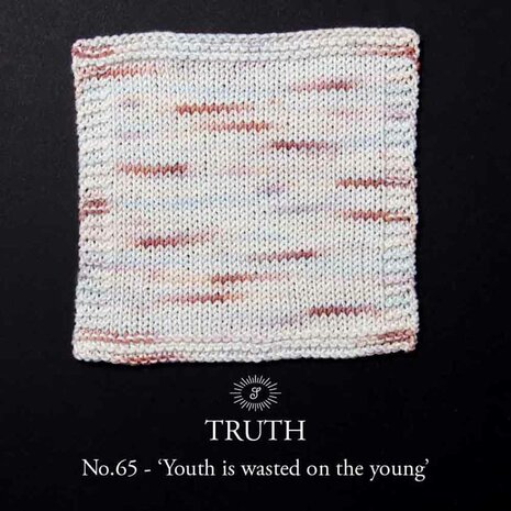 Simy's Truth Sock, 65 Youth is wasted on the young