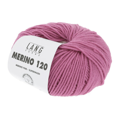 Lang Yarns Merino 120 - 085 Pink