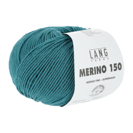 Lang Yarns Merino 150 - 272 Dark Turquoise