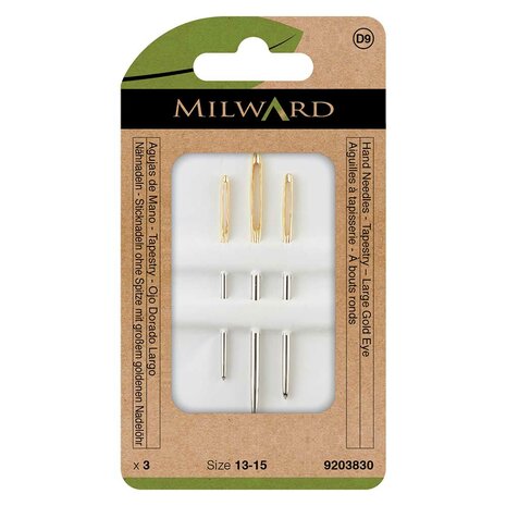 Milward Maasnaald met gouden oog, 3 stuks