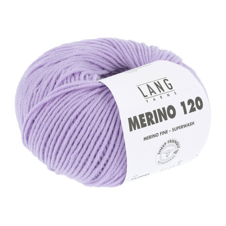 Lang Yarns Merino 120 - 245 Violet