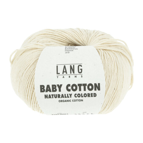 Baby Cotton Naturally Colored - 01 Ivory