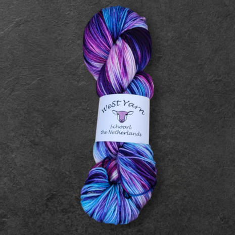 WeStYarn Deluxe Sock- Crocus Charm