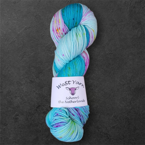 WeStYarn Deluxe Sock- Mojito Mint